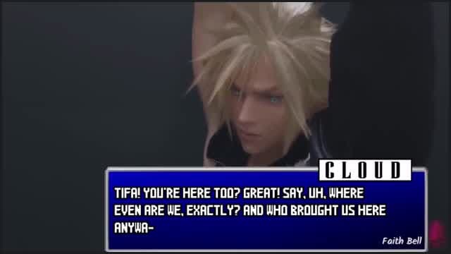 Faith Bell Tifa Assaults Cloud