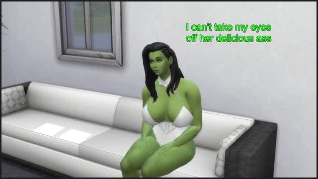 Futanari Hulk Part 1