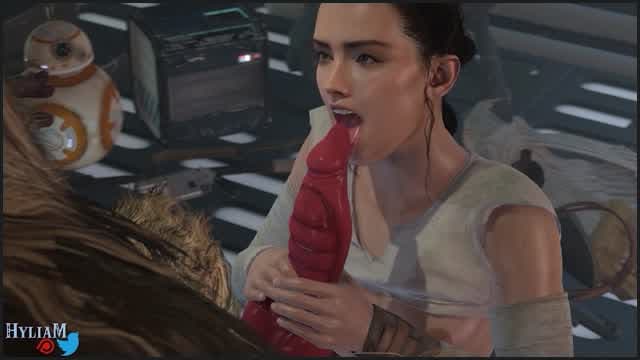 Rey And Chewbacca Mating