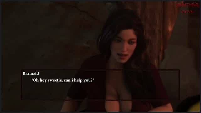 Sumthindifrnt Busty Barmaid